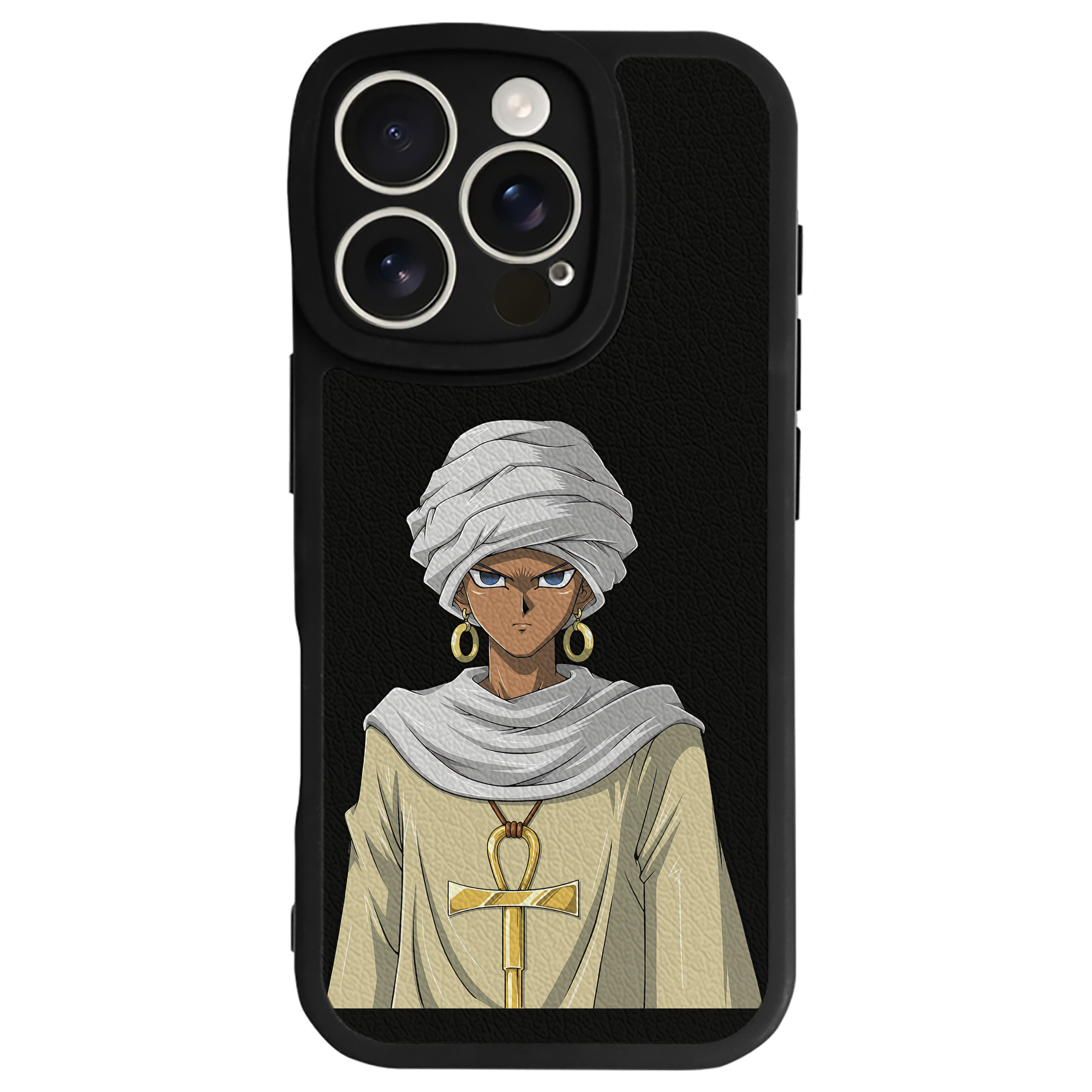 遊☆戯☆王 Yu-Gi-Oh! 【iPhone 16シリーズ対応】シリコンスマホケース（レザー調） 材質：シリコン